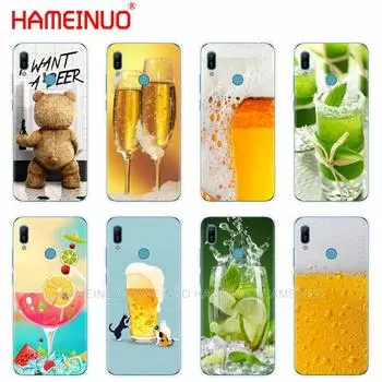 Силиконовый чехол для телефона huawei Y5 Y6 Y7 Y9 PRO PRIME 2019 honor 8s 8a 20 LITE PRO 10i view 20 V20 Beer Summer Cocktai Food honor view 20