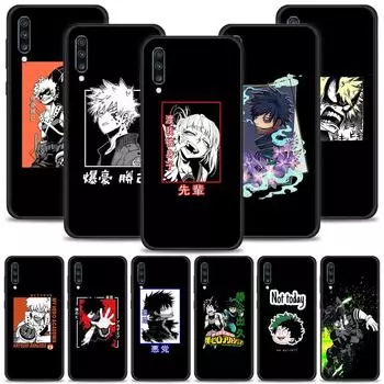 Силиконовый чехол для телефона Samsung Galaxy A50 A70 A10 A20e A30 A40 A20s A10s A10e A80 A90 A60 A30s, чехол My Hero Academia For Samsung A20