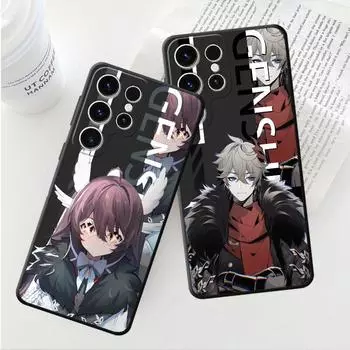 Силиконовый чехол для телефона Samsung Galaxy S8 S7 S10 S9 S21 S22 Plus S23 Ultra 5g S10e S20 Fe Genshion Impact Tartaglia, аниме-чехол Samsung S23 5G