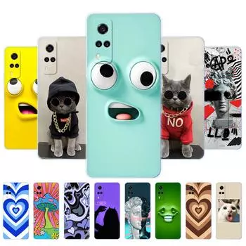 Силиконовый чехол для vivo Y31, чехол для телефона VIVO Y31 Y 31 VivoY31 2021, мягкий чехол 6,58 дюйма, чехол из ТПУ, бампер, чехол vivo Y31 2021
