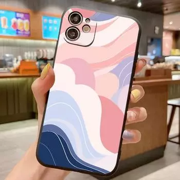 Силиконовый чехол с акварелью для Samsung Galaxy S10 S21 S20 S22 S23 FE S9 S8 Plus Ultra S10E Lite S7 Edge 5G, противоударный чехол For Samsung S23Ultra