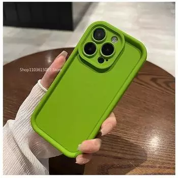 Силиконовый чехол Tanjieti для iPhone 15 14 13 12 11 Pro Max XS X XR 7 8 15 6 Plus SE 2020, мягкая защита объектива камеры, полная защита for iphone 12pro max чёрный