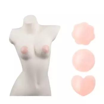 Силиконовый пластырь для сосков Youngkkeul volume up nude bra nipple band, 1 шт.