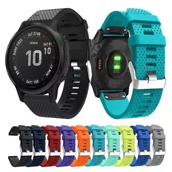 Силиконовый ремешок 20 мм для быстросъемного ремешка для часов Garmin Garmin 20mm
