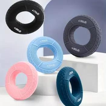 Силовое тренировочное кольцо Grip Ring с силиконовым эспандером для запястья для увеличения мышечной силы и бодибилдинга