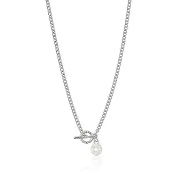 Silver Necklace 1NC046A0SV [Lion Heart]