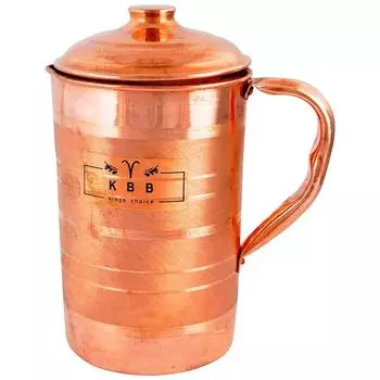 Silver Touch Design Normal Jug Copper Jug (1000 ml)