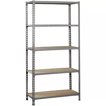 SimonRack Полка Металл Серое Дерево (180 х 80 х 40 см)