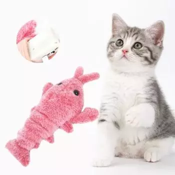 Симпатичная мягкая эмоциональная комфортная электрическая игрушка для кошек, собак, детей, чучело животных для щенков