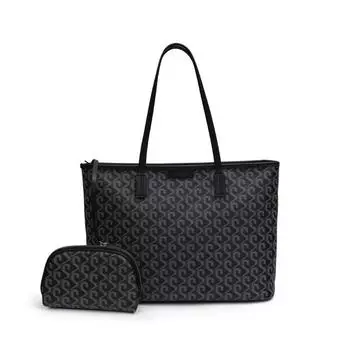 Simple and Casual Hand-held Shoulder Bag for Women, A Versatile Soft Leather Large-capacity Dog-toothed Tote Bag for Commuting To Work