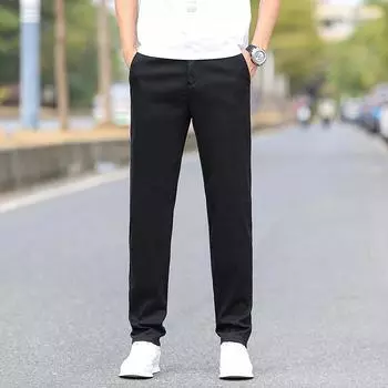 Simple and Versatile Casual Pants for Spring and Summer, Loose Straight and New Trendy Versatile Men s Pants 28