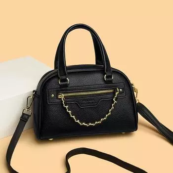 Simple Hand Held Bowling Bag for Women s New Style Niche Bag with One Shoulder Crossbody Pillow Bag