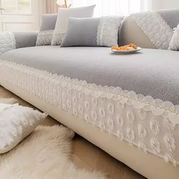 Simple Sofa Cushion Four Seasons Universal Living Room Sofa Cushion Non-Slip Autumn and Winter Sofa 70*70cm