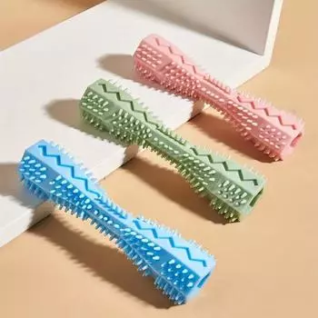 Simplicity training interactive resistant Pet supplies cleaning toys sticks teeth cleaning chewing teeth dog teething toys озеро синий