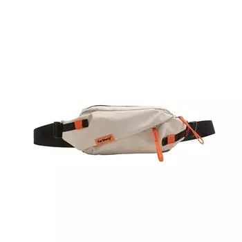 Сумки на пояс Simplicity Zipper Nylon Youth Ladies Advanced Sense для пар в повседневном стиле для женщин чёрный