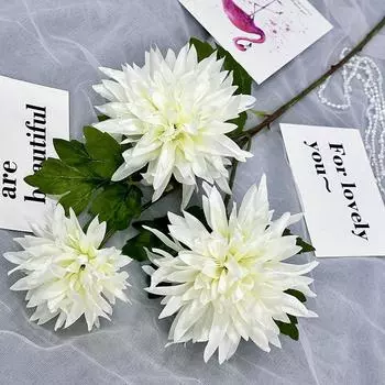 Simulated Chrysanthemum Plants Wedding Hotel Restaurant Desktop Decoration Props
