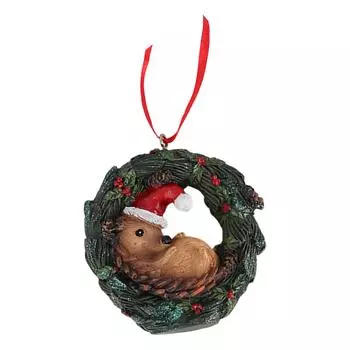 Simulation Animal Pendants, Christmas Ball Resin Crafts Decoration, Home Room Living Room Christmas Gift Ornaments. One Size