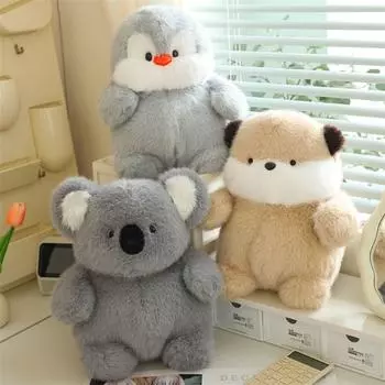 Simulation Koala Plush Toys Pig Otter Plush Doll Penguin Animal Plush Pillow Birthday Gift Koala