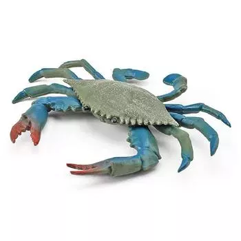 Simulation Plastic Crab Models Action Figures For Home Office Decoration Gift Blue A