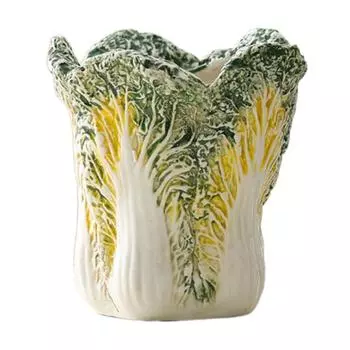 Simulation Vegetable Makeup Brush Storage Bucket Creative Desktop Storage Container Girl Gift