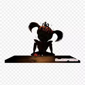 Симулятор пиццерии Freddy Fazbear s Five Nights At Freddy s 2 Five N, термонаклейки для одежды, футболка, сумка, теплопередающие наклейки, железные нашивки