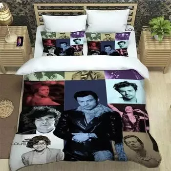 Singer H-Harry-Styles Постельные комплекты изысканный комплект постельного белья пододеяльник одеяло комплект постельного белья роскошный подарок на день рождения 70x133cm 2pcs