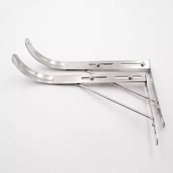 Single Tank Stainless Steel Sink Bracket Washing Basin Fixed Rack Steel Triangle Bracket Fastener Parts Wall-mounted