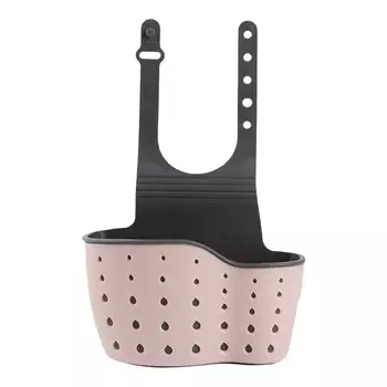 Держатель для губки для раковины, пластиковый двухслойный многофункциональный фильтр для слива раковины, корзина для сбора еды