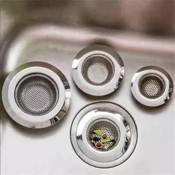 Sink Strainer Stainless Steel Drain Stopper Floor Waste Plug Filter Lavabo Trap Kitchen Basin Bathroom Accessories 5cm