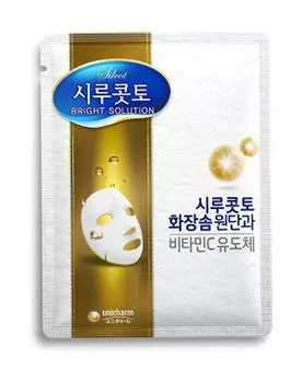 Sirucotto Bright Solution Mask Pack, корейская маска
