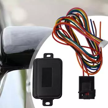 Система доводчика складывания зеркала заднего вида Smart Mode Модуль автоматической системы доводчика черного цвета для складывания бокового зеркала заднего вида автомобиля CHINA