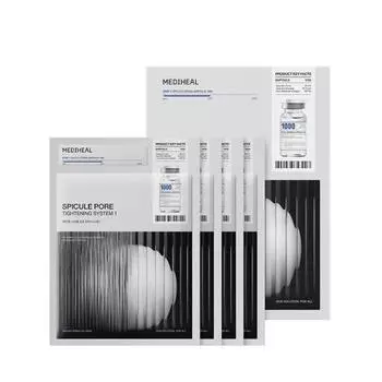 Система сужения пор MEDIHEAL Spicule (Ампула 2мл+Гелевая маска 29г)*4 шт. P000DXUI - System 2