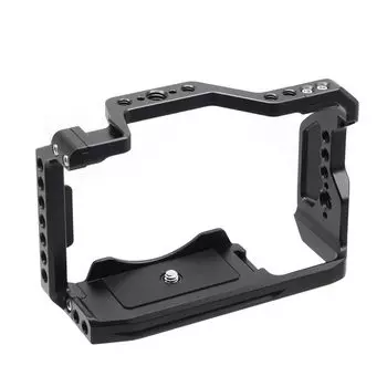 SIUTATDSH Клетка для камеры, подходящая для Sony A6700, клетка для камеры Alpha 6700, сверхрасширяемая, крепление «холодный башмак», стандартная пластина Arca со стандартом Arri