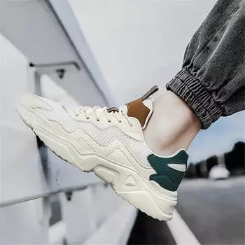 Size 36 Two Tone Walking Shoes For Men Vulcanize Man Pink Sneakers Golf Man Sports Super Brand Raning Pas Cher Leisure 36