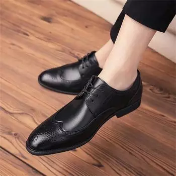Size 46 High Sole Man Moccasin Shoes For Wedding Dress Shoes Man Sneakers Sport Trend Sapatenis On Offer New Fast Pro 38