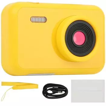 SJCAM F1 Fun Cam Детская камера-головоломка Обучающая анти-падение Мини Маленькие игрушки Желтый