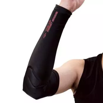 sk11 shock absorption arm cover m maximum upper arm circumference 25~29cm black 9sh-arm-m