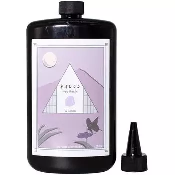 SK Honpo Resin Liquid UV-LED Compatible Hard Type High Viscosity Neo Resin (250г)