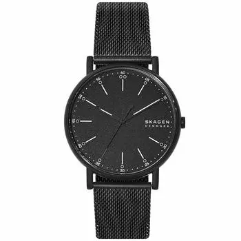 Skagen Часы SIGNATUR SKW6579 мужские обычные импортные черные
