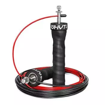 Скакалка Crossfit Speed и утяжеленные скакалки со скоростными шарикоподшипниками Black