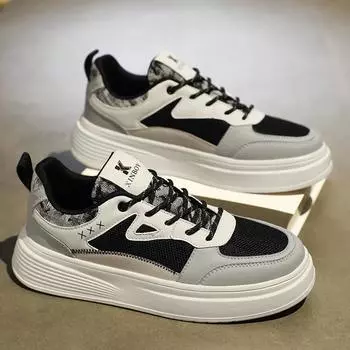 Skateboard Ventilate Male Sneakers Shoes for Men Casual Sneaker Sports and Leisure Loafers Non-slip Apring and Autumn New 39