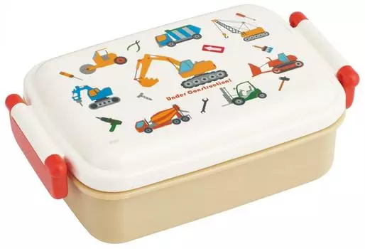 Skater Bento Box 450ml Working Car Antibacterial Made in Japan Children s RBF3ANAG-A