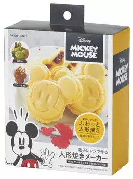 Skater DNY-A Microwave Doll Maker, Microwave and Fluffy, Doll Baking, Disney Mickey Mouse