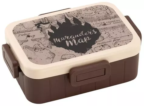 Skater Lunch Box Harry Potter Wizarding World Map 650ml Antibacterial 4 Point Lock Made in Japan Women s YZFL7AG-A
