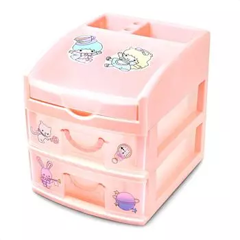 Мини-сумка для аксессуаров Skater с 2 ящиками Sumikkogurashi CHE3N San-X розовый
