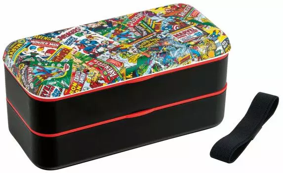 Skater Simple Lunch Box Bento Box 600ml MARVEL 80th Made in Japan SLBW6M