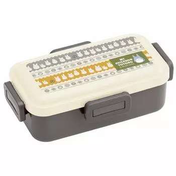 Skater Softly Serving Lid Lunch Box 530ml My Neighbor Totoro Little Totoro Ghibli Made in Japan PFLB6 Dome-Shaped