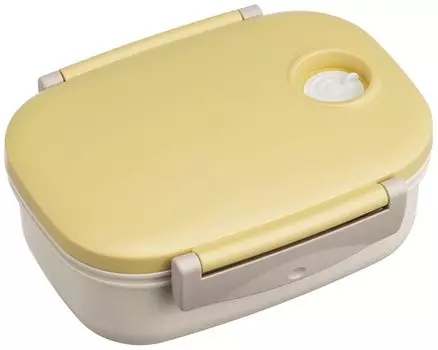 Skater Vacuum Container Storage Container M Lunch Box Seal Container Yellow Made in Japan 600ml MPP4N-A