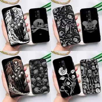 Skeleton Bones Case For Oneplus 10T 8T 9R 9RT Ace 11 9 10 Pro Cover For Oneplus Nord N20 N10 2T CE 2 Lite OnePlus 11