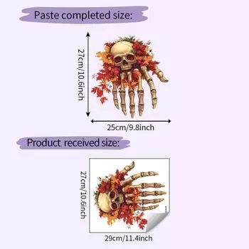 Skeleton Wall Decal Pvc Modern Decor For Living Room And Settings Commercial
